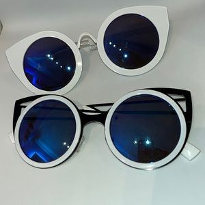 Blue Lense Sunglasses